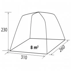 Brunner - Trouper 2.0 - Auvent camping-car -Mobilier de camping Soldes brunner trouper 20 auvent camping car detail 5
