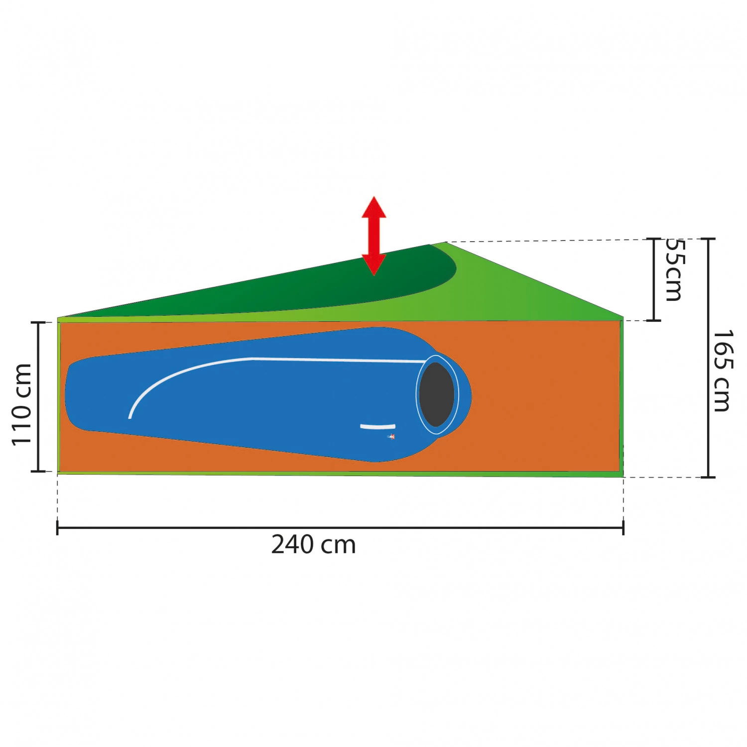 Rejka - Arvid - Tente 1 place 3 Rejka - Arvid - Tente 1 place – Image 3
