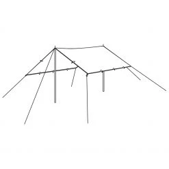 Robens - Tarp 4 X 4 Trail Range - Tarp -Mobilier de camping Soldes robens tarp 4 x 4 trail range tarp detail 4