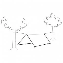 Robens - Tarp 4 X 4 Trail Range - Tarp -Mobilier de camping Soldes robens tarp 4 x 4 trail range tarp detail 6