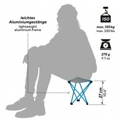 Uquip - Trinity M - Chaise de camping -Mobilier de camping Soldes uquip trinity m chaise de camping detail 3